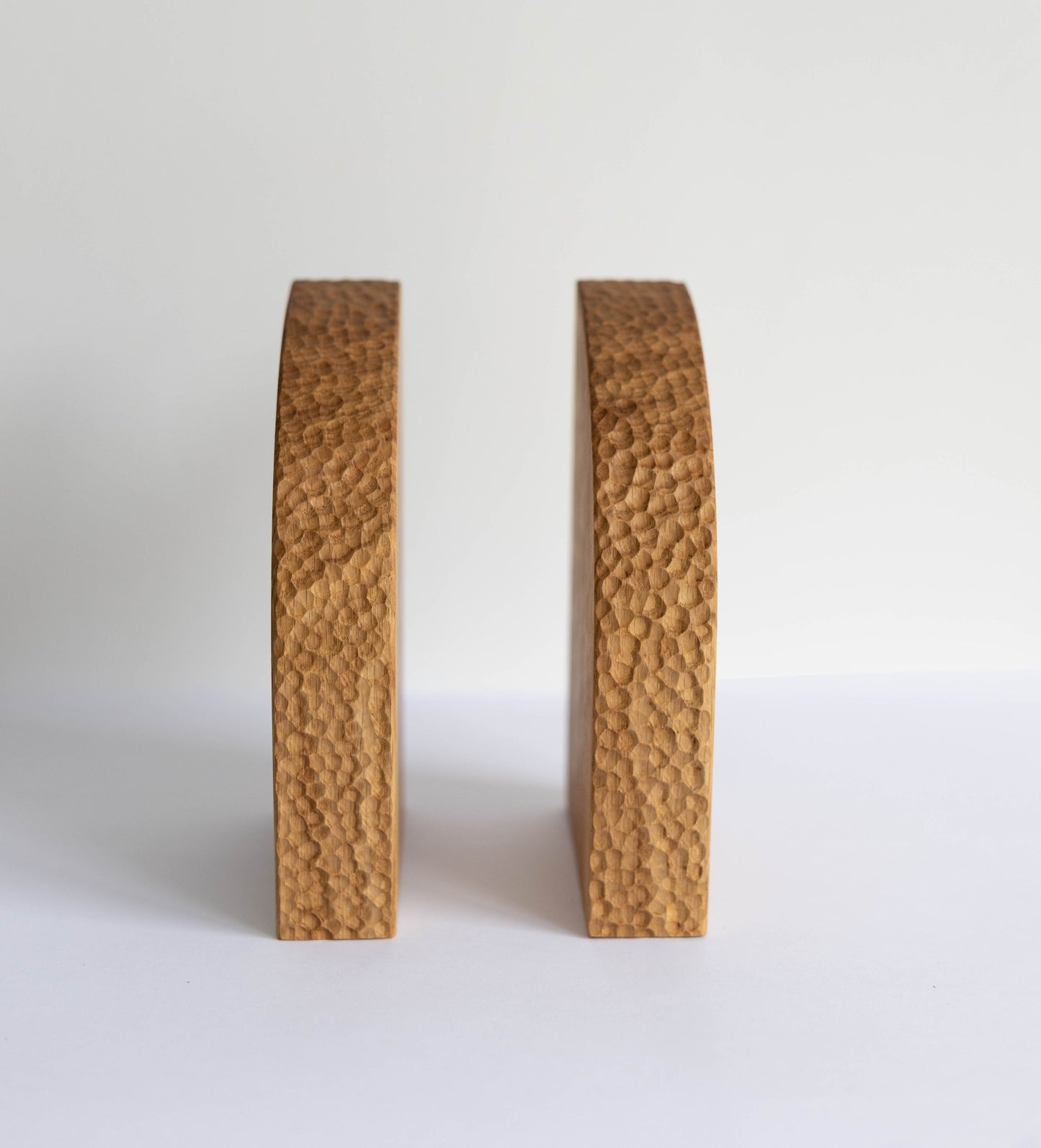 Serre-livres quart de rond texturés (lot de 2)