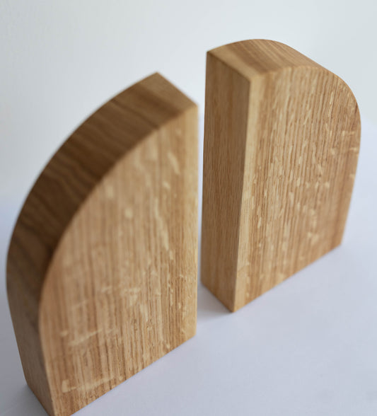 Serre-livres quart de rond (lot de 2)