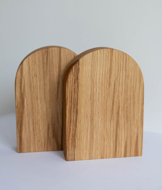 Serre-livres demi-rond (lot de 2)